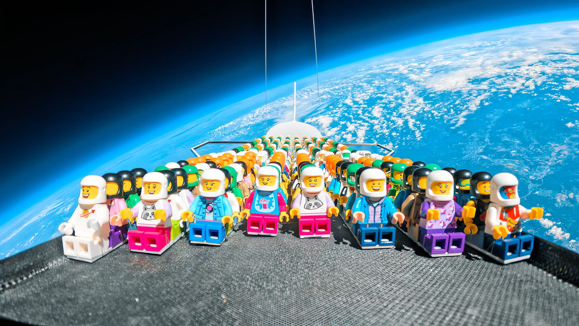 LEGO vesmírna výzva
